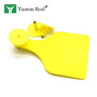 YTET006 Etiquetas de Oreja Numeradas Conectadas Personalizadas de Gran Venta, Etiquetas de TPU Secuenciales Gemelas para la Gestión de Ganado Porcino, Bovino y Ovino