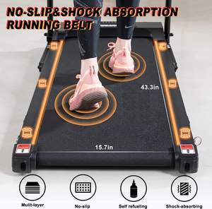 Tapis roulant motorisé semi-commercial <span class=keywords><strong>pliable</strong></span> Lijiujia pour la <span class=keywords><strong>marche</strong></span>, la couture à la main, avec inclinaison - Product Image 4