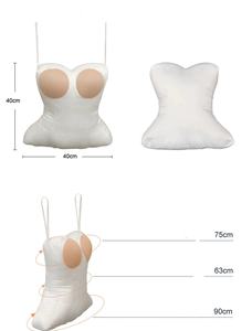 Nieuw Binnen Zachte Mannequins Stealth Jurk Vorm + Kleerhanger Met Spons Gevulde Mannequin 9004 - Product Image 3