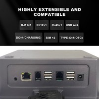 Système de caisse enregistreuse tactile 11 pouces avec dispositif de chariot de magasinage intelligent à clipser, personnalisé par l'usine OEM, système de point de vente Android
