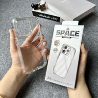 Nouveau Design PC + TPU 2 en 1 Transparent Cristal Clair Antidérapant Antichoc Téléphone Cas Pour iPhone 16 15 14 Pro Max Couverture Arrière