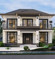 DAQUAN — kit de construction de maison de luxe, prix chinois, villa préfabriquée en acier,