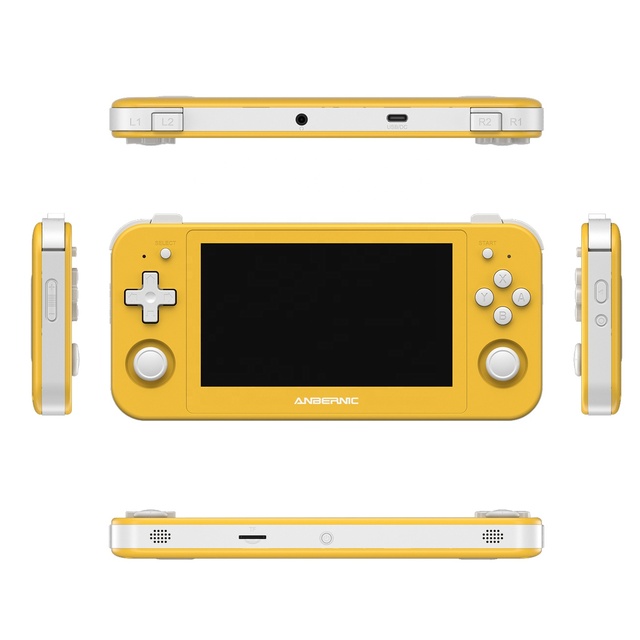 Brand New Anbernic RG505 Handy Game Console 4.95 Inch OLED Screen Built in Many Simulators Android 12 System Video Game Player