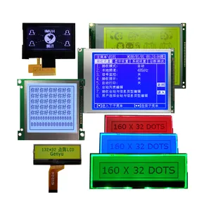 OEM Trung Quốc LCD Nhà Sản Xuất Tùy Chỉnh Đơn Sắc 7 Phân Đoạn Lcd Dot Matrix COB Bảng Mô-đun Hiển Thị