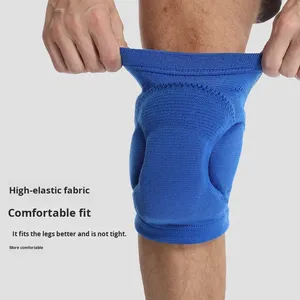 Genouillères <span class=keywords><strong>de</strong></span> <span class=keywords><strong>volley</strong></span>-<span class=keywords><strong>ball</strong></span> en nylon, matériau éponge épais anti-collision, protection complète pour le cyclisme, le basketball, pour hommes et femmes - Product Image 4