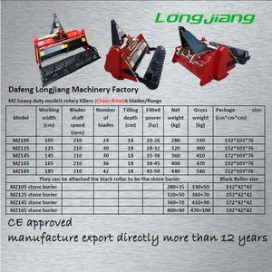 UN rotary-di lavorazione di pietra-rimozione macchina per la raccolta di pietre in campo. Può essere utilizzato con un trattore per azienda agricola e per la casa - Product Image 6