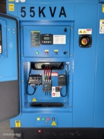 Groupe électrogène silencieux Guangzhou Electric 44 kW/55 kVA SDEC 4ZT3.5-G21, générateur diesel à faible bruit, fréquence 50 Hz, ATS, télécommande