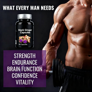 Complément alimentaire à marque privée, capsules d'extrait de <span class=keywords><strong>gingembre</strong></span> noir pour hommes - Product Image 4