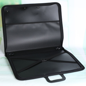Porte-documents en plastique noir A1 A2 <span class=keywords><strong>A3</strong></span>, <span class=keywords><strong>sac</strong></span> de rangement pour <span class=keywords><strong>dessin</strong></span> artistique - Product Image 1