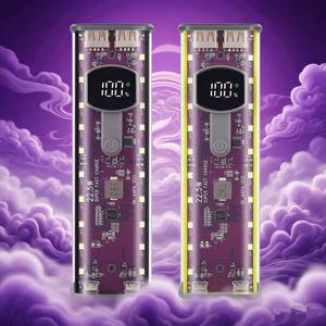 Caja de Carga para Baterías 18650, Voltaje Ajustable, PD45W 22.5W, Doble USB Tipo C, Carga Rápida - Product Image 4