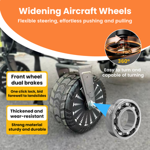 Chariot de pique-nique pliable 2026 avec batterie au lithium, chariot utilitaire de plage pliable, chariot de camping électrique - Product Image 4