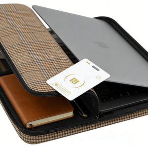 Traceur de portefeuille personnalisé en gros, compatible avec l'application Localiser, rechargeable, fin, avec GPS et NFC, pour la localisation d'objets - Product Image 4