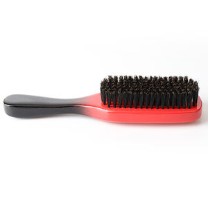 PU Paint Super Polish Brosse à poils de sanglier 360 Wave Brush Curve Brosse à cheveux à barbe en bois - Product Image 3