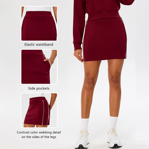 XW-TM0280 Produk Baru Pakaian Olahraga Atletik Fitness Menyerap Keringat Berkualitas Tinggi Pakaian Gym Activewear Wanita Gaun Tenis - Product Image 3