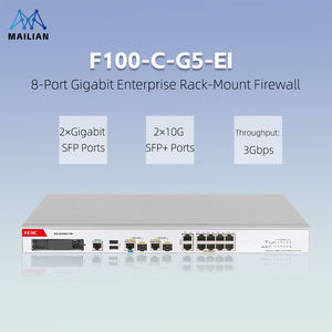 H3C SecPath F100-G5 ซีรีส์ ไฟร์วอลล์ระดับองค์กรยุคใหม่แบบกิกะบิต ออลอินวัน NGFW/IPS/AV/SSL VPN/AC เซอร์วิสเกตเวย์รักษาความปลอดภัย - Product Image 1