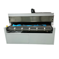 Four de traitement thermique 220V, four tunnel, machine de séchage, bande transporteuse infrarouge, placage plastique, 380V, garantie 3 ans, 0,49t
