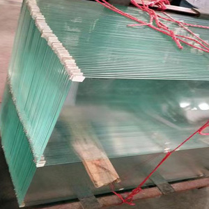 Dalle de verre trempé transparente personnalisable à épaisseurs multiples pour porte de villa, fenêtre, décoration industrielle avec design moderne - Product Image 1