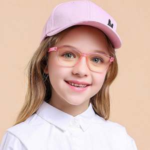 Gafas con Logotipo Personalizado, Nuevas, Modernas, para Niños y Niñas, Monturas de Gafas TR90 con Protección Contra Rayos Azules, Gafas Infantiles Anti Luz Azul - Product Image 1