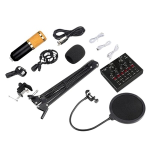 Micro Điện Dung Bm 800 Chuyên Nghiệp Bm-800 Có Dây 3.5Mm Micro Ghi Âm Karaoke BM800 Cho Máy Tính Karaoke KTV - Product Image 2