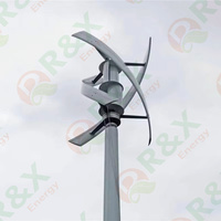 R&X RX-XV 5KW/10KW/20KW/5000W Onduleur hybride MPPT avec contrôleur de charge solaire pour turbine verticale à faible vitesse