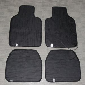 Juego de Alfombrillas Universales para Auto de 4 Piezas, Fibra Starlight, Estilo Ejecutivo para Polo/Civic, Tapetes Modificados de Tela de Poliéster - Product Image 6