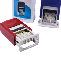 Recommandation des commerçants : Tampon dateur auto-encreur 302-A-RQ, matériau plastique 3 mm, impressions numériques claires, facile à utiliser, Chine