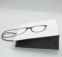 Top ventes lunettes sacs en papier cadeau lunettes emballage personnalisé lunettes sacs pour étui à lunettes