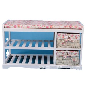Solid Wood <b>Shoe</b> Bench With <b>Storage</b> For Home Entryway Changing <b>Shoes</b> - Product Image 5