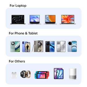 Tommox 70W Gan <span class=keywords><strong>chargeur</strong></span> de téléphone charge rapide adaptateur de <span class=keywords><strong>chargeur</strong></span> d'ordinateur portable portable pour samsung iphone <span class=keywords><strong>chargeur</strong></span> <span class=keywords><strong>Original</strong></span> charge rapide - Product Image 3