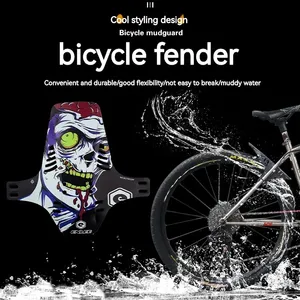 ENLEE Fahrradschutzbleche Vorne/Hinten Universal Radschutz MTB Rennrad Spritzschutz Fahrradzubehör - Product Image 2