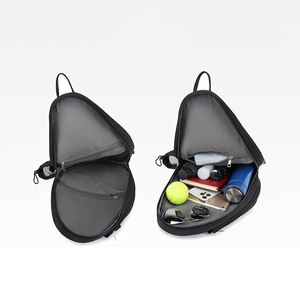 Sac à bandoulière matelassé pour <span class=keywords><strong>raquette</strong></span> de tennis, sac de rangement, sac de transport, <span class=keywords><strong>pochette</strong></span> pour <span class=keywords><strong>raquette</strong></span> de pickleball, <span class=keywords><strong>raquette</strong></span> de <span class=keywords><strong>badminton</strong></span>, OEM - Product Image 2