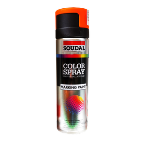 Soudal Fluorescent Tracer Spray 500 ml Mortero rojo para máquinas de pulverización - Product Image 1