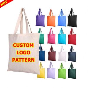 Eco-Friendly Cotton Reusable <b>Tote</b> Storage <b>Bags</b> Custom Logo Supermarket Shopping Sling Grocery <b>Bags</b> - Product Image 6