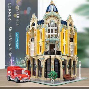 For Mould King 16010 Street View Corner <strong>Post</strong> <strong>Office</strong> Building Blocks Model 4030PCS Educational <strong>Toy</strong> in Plastic Festival Gift - Product Image 6