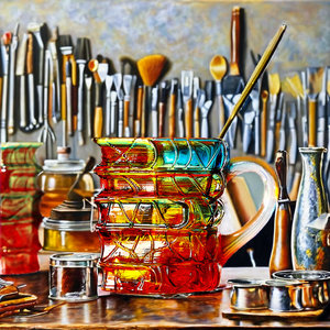 New Handmade High Borosilicate Glass <b>Easter</b> Book Coffee Mug 3D Stacked Breakfast Milk <b>Cup</b> - Product Image 2