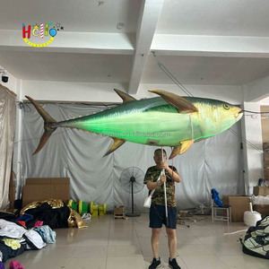 Đại Dương Chủ Đề Đảng Trang Trí <span class=keywords><strong>Inflatable</strong></span> Cá Ngừ Parade <span class=keywords><strong>Inflatable</strong></span> Cá Mô Hình Với Ánh Sáng LED - Product Image 6