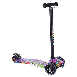 高品质儿童玩具耐用闪光3轮可折叠踢儿童踏板车3轮生日礼物 - Product Image 4