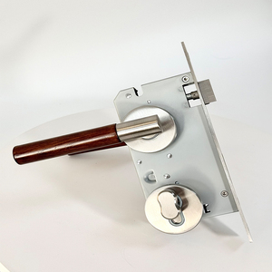 Ahşap Gizlilik Kolu Topuzları, Ahşap Gömme Kilitli İç Kapılar için 7255/8560 Kapı Kilidiyle Uyumlu - Product Image 1