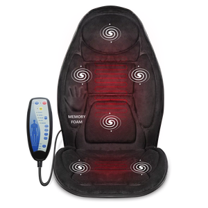 Phenitech Home Office Car Seat Masajeador Estera de calefacción infrarroja Masajeador de cuerpo completo Alivio del dolor de espalda - Product Image 1