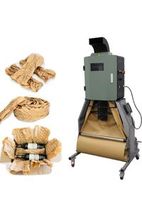 Machine automatique de fabrication de papier kraft par extrusion pour rembourrage de cadeaux et d'artisanat en usine - Product Image 2