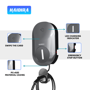 Haidira treo tường AC EV sạc với PC Enclosure - 7kW để 40kw nhanh chóng sạc cho nhà và sử dụng thương mại - Product Image 2