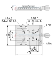 High Performance Linear Stage Optical Measuring Instrument for Steady-Going Laboratory Equipment Optics Instruments