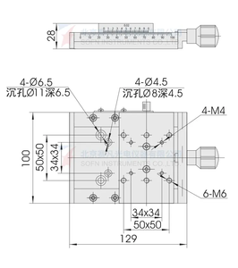 <span class=keywords><strong>Instrument</strong></span> de mesure optique d'étape linéaire de haute performance étape régulière de traduction d'équipement de laboratoire - Product Image 6