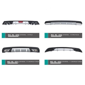 Mới có sẵn trong các mô hình khác nhau khuếch tán chung động cơ phía sau bội khuếch tán môi Spoiler phản xạ Quad xả - Product Image 4