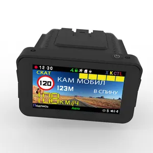 Super 3 em 1 Combinação Carro DVR Dashcam Câmera de Velocidade Anti Radar Detector de Assinatura Carro Caixa Preta GPS Karadar K328SG