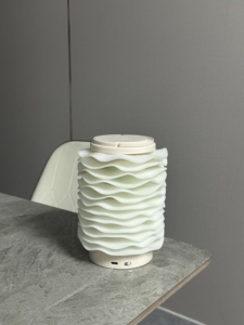 Lámpara de Noche con Diseño de Onda Única, Lámpara de Escritorio Táctil Recargable, Luz Nocturna Portátil, Luz de Ambiente para Habitación, Decoración - Product Image 6