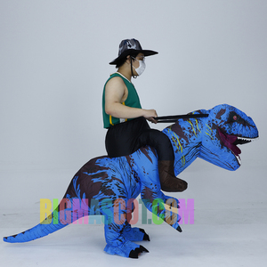 Walking Dragon poliéster inflable Cosplay dinosaurio mascota disfraz para fiesta de carnaval, alquiler, eventos, promoción publicitaria - Product Image 6
