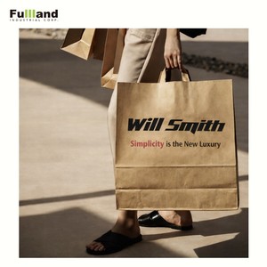 Sac en papier kraft personnalisé imprimé en gros par le fabricant, sac cadeau en kraft brun de la meilleure qualité - Product Image 6