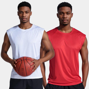 Débardeur de musculation de haute qualité pour hommes, sans manches, pour l'entraînement et le fitness, avec logo personnalisé - Product Image 4