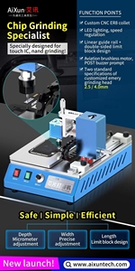 Machine de meulage de puce NAND IC tactile pour téléphone portable pour la réparation de la <span class=keywords><strong>carte</strong></span> mère CPU IC tactile <span class=keywords><strong>iPhone</strong></span> - Product Image 3